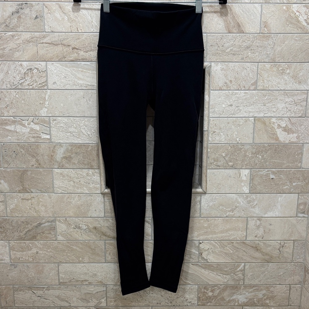 Athleta Black High-Waisted Leggings Size XXS / XS